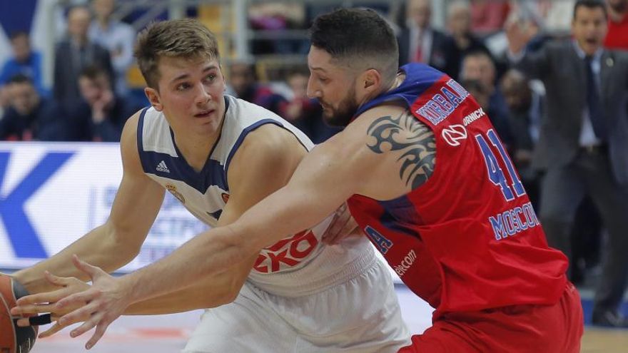 El Real Madrid cae ante el CSKA de Moscú.