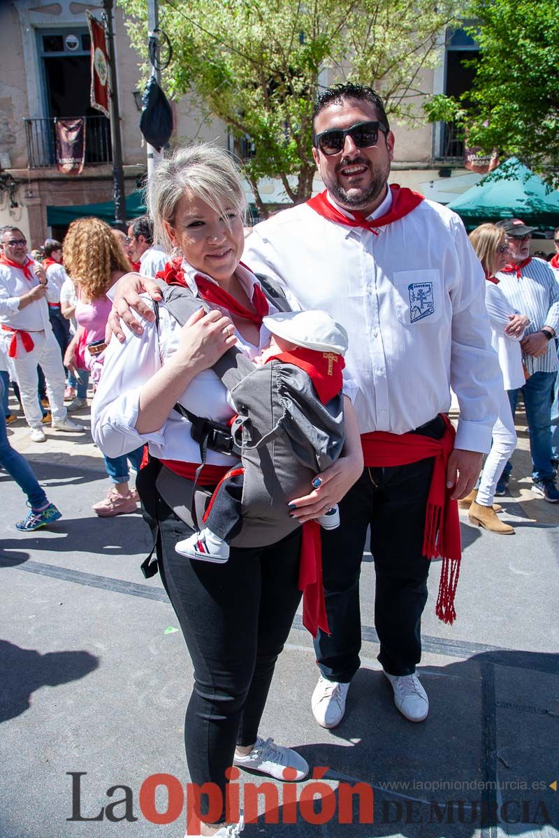 Recorrido Caballos del Vino día dos de mayo en Caravaca