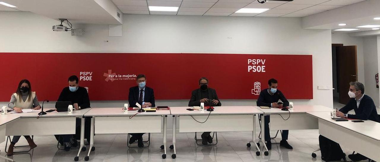 Imagen de la Comisión Ejecutiva Nacional del PSPV-PSOE.