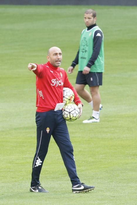 Entrenamiento del Sporting