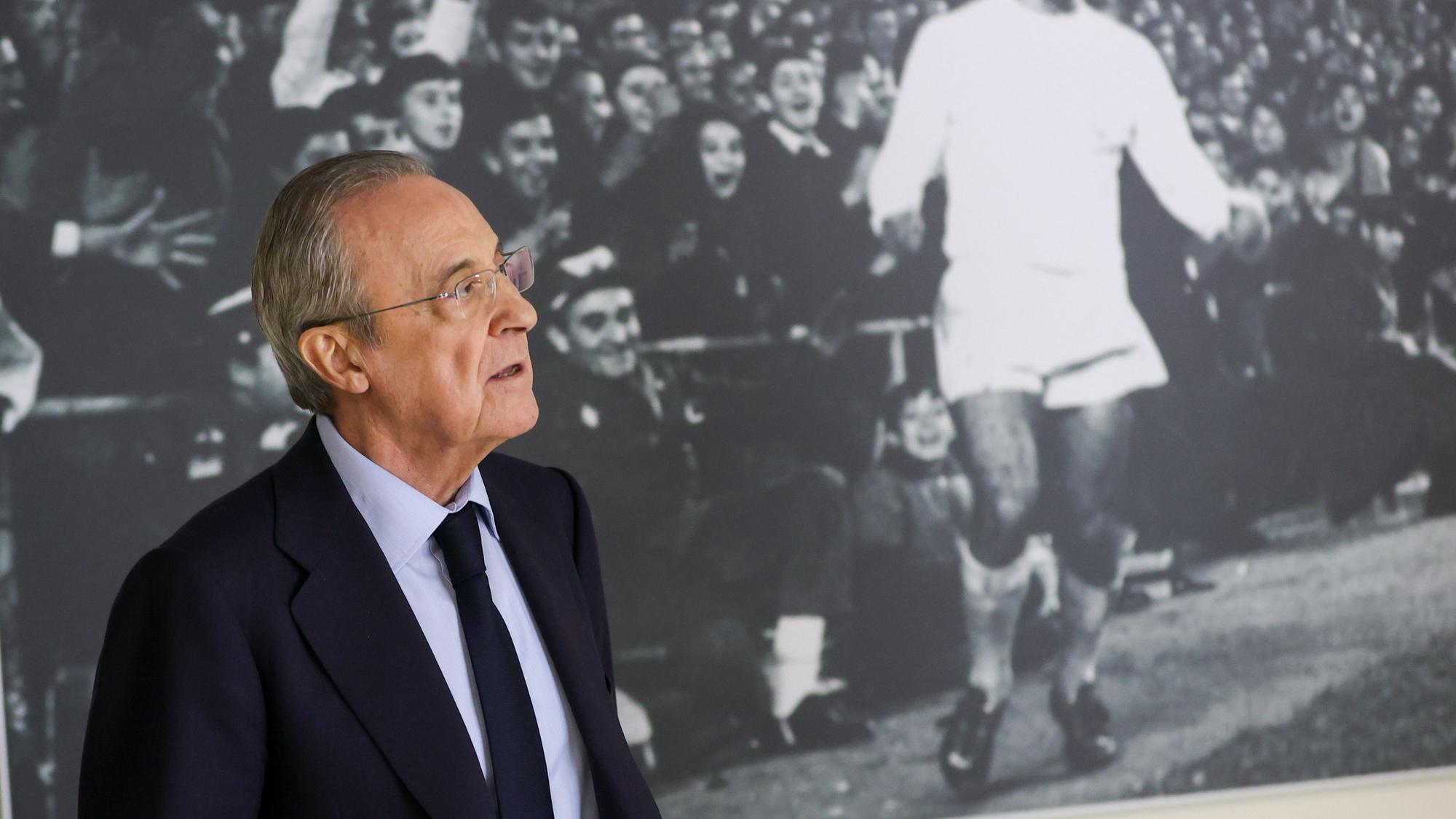 Florentino Pérez, presidente del Real Madrid