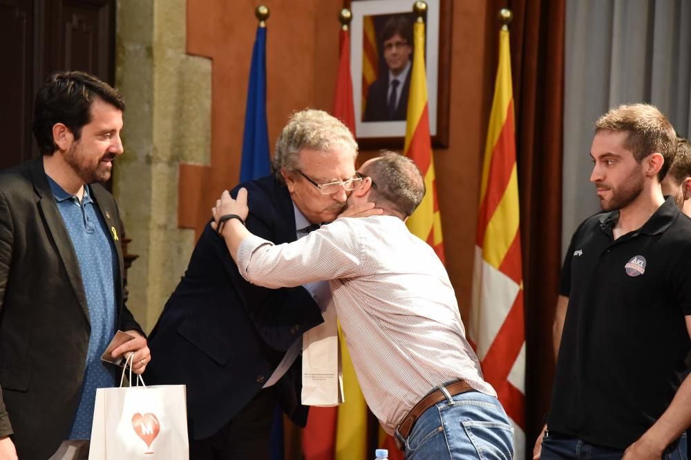 Celebració de l'ICL Manresa a la plaça Major