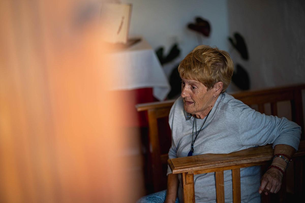 Vecinos de Santa Lucía, en la zona costera de Güímar