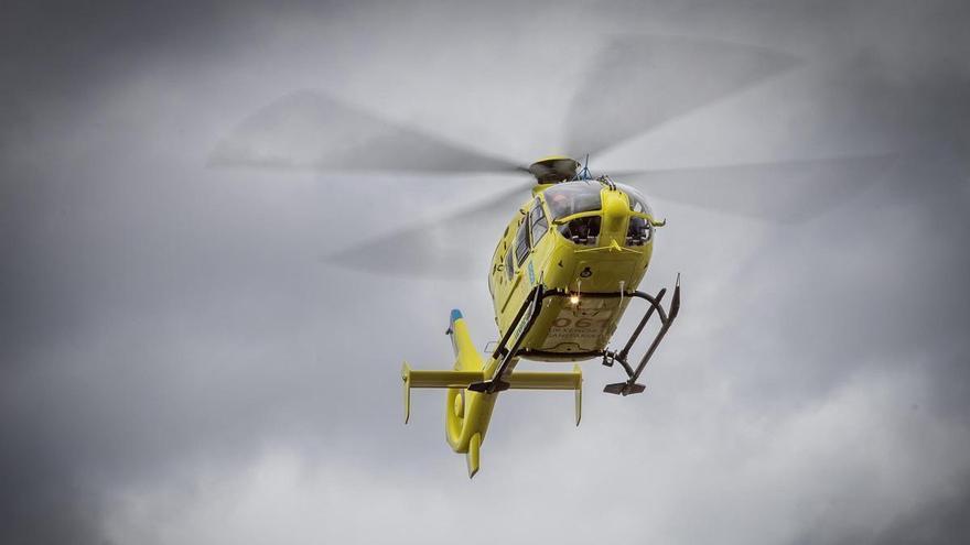 Un ciclista ferit en un accident a Santa Cristina d’Aro és traslladat en helicòpter al Trueta