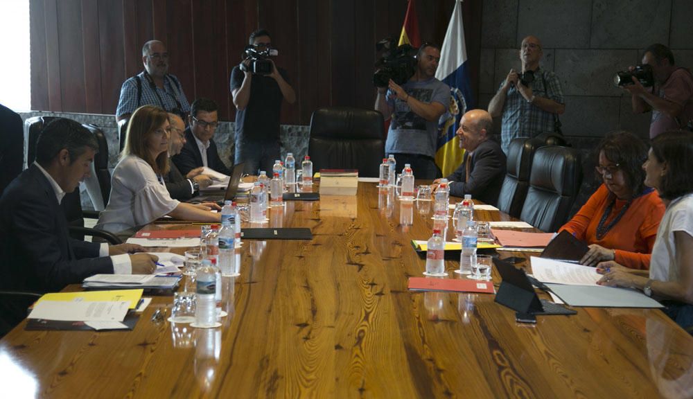Reunión del Consejo de Gobierno de Canarias, 17/07