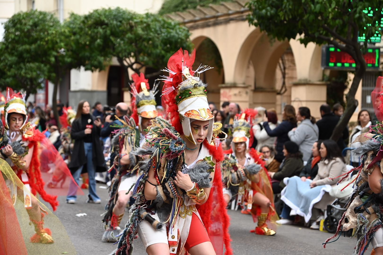 Desfile de comparsas del Carnaval de Badajoz