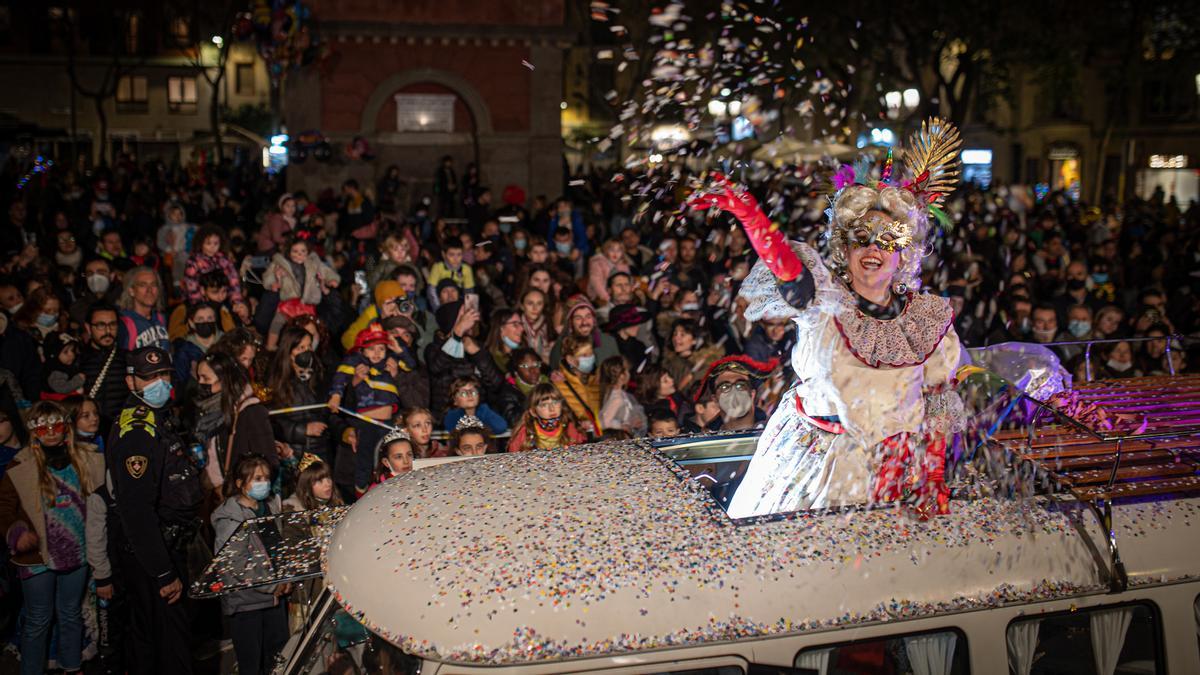 Carnaval del barrio de Gracia de Barcelona 2022