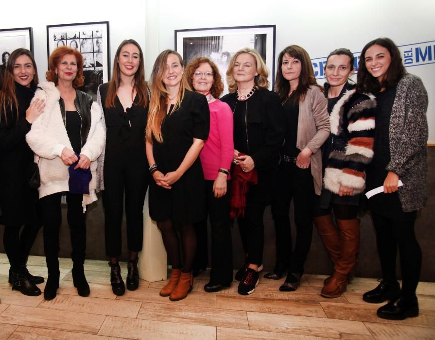 Irene Meritxell, Carmen Alborch, Andrea Savall, Ana Mansergas, Dolores Font Cortés, Pilar Mateo, Manuela Romeralo, Begoña Rodrigo y Marta Llorens