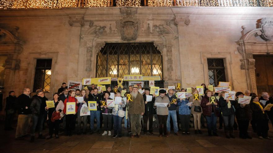El independentismo prepara movilizaciones en Baleares por el juicio al procés