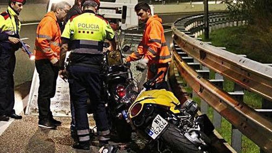 L&#039;accident de trànsit mortal amb dues motos implicades aquest novembre a Calonge.