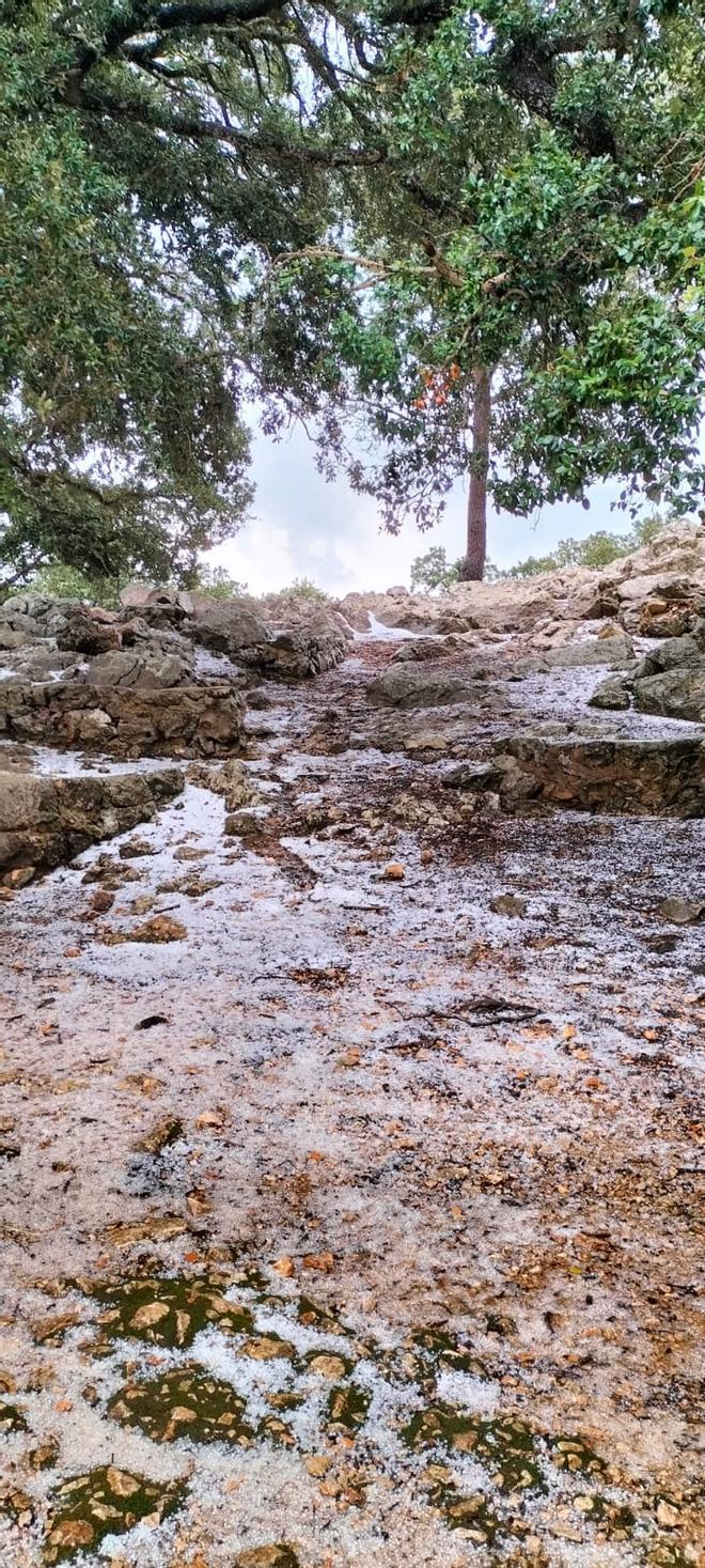Wetterumschwung auf Mallorca: Es hagelt auf der Insel