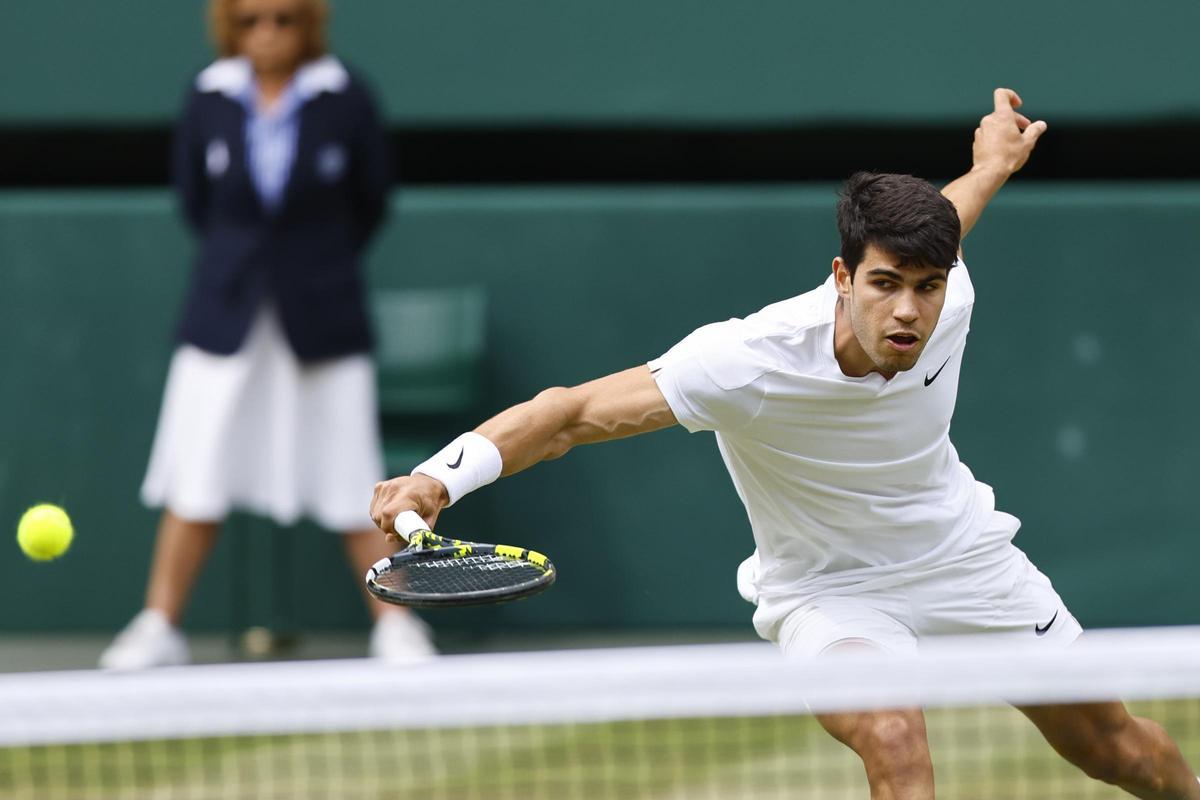 La final de Wimbledon, en imágenes
