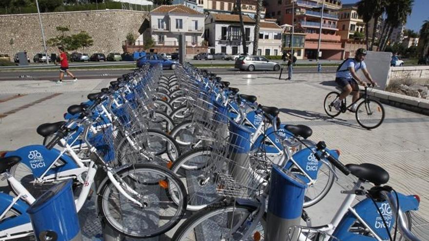 Bicis del servicio municipal