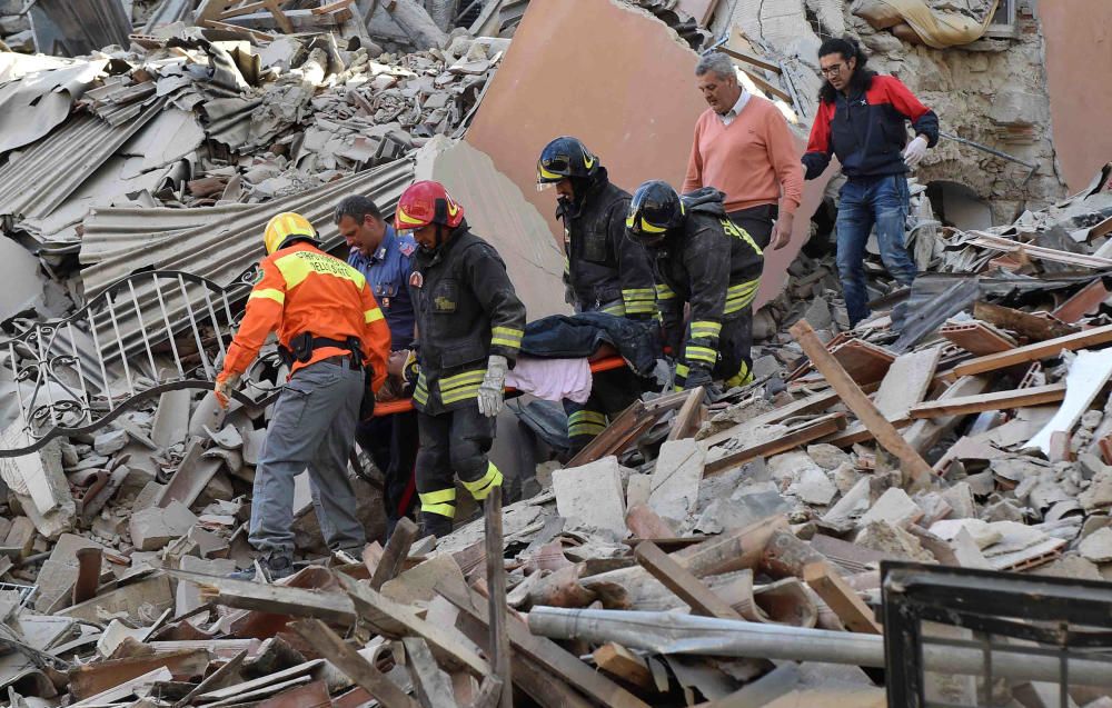 Terremoto en el centro de Italia