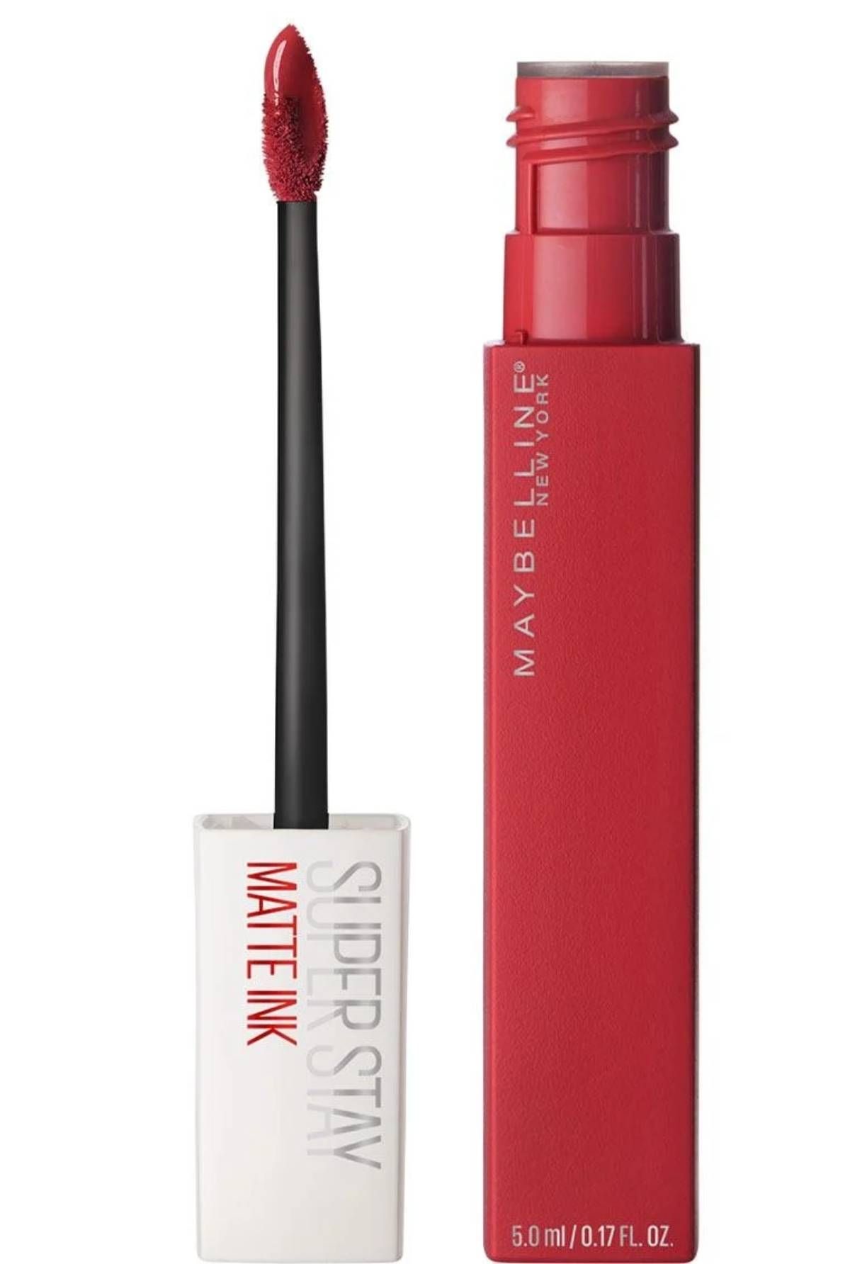 Pintalabios rojo permanente de Maybelline