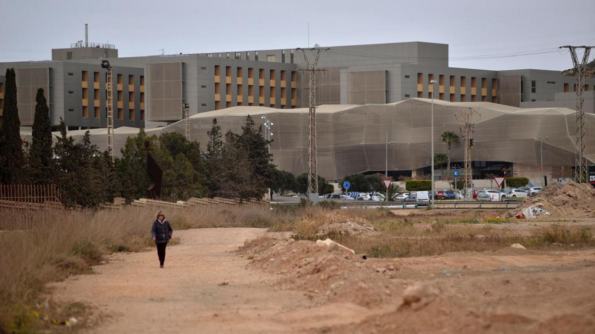 Terrenos en los que se ubicará la futura Ciudad de la Justicia de Cartagena.