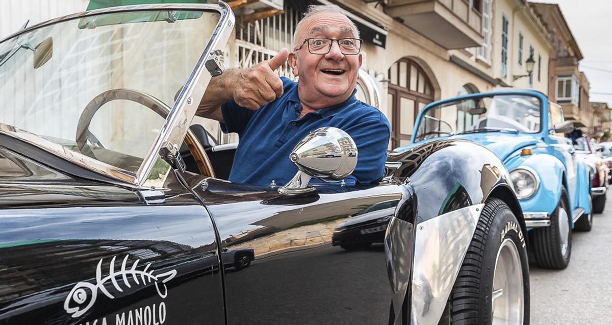 Bei der Ausfahrt der Mallorca Car Week wird eher gemächlich gefahren.  | FOTO: MALLORCA CAR WEEK