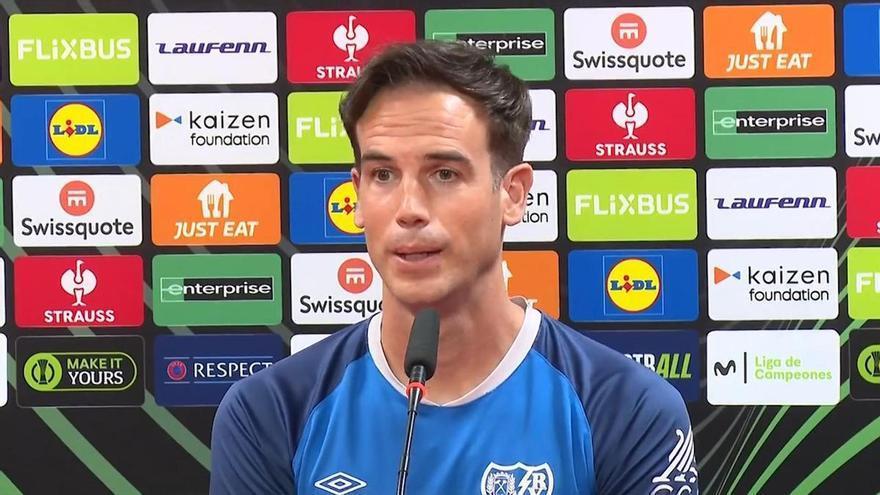 Iñigo Pérez: "Creo que es factible ganar la Conference League"