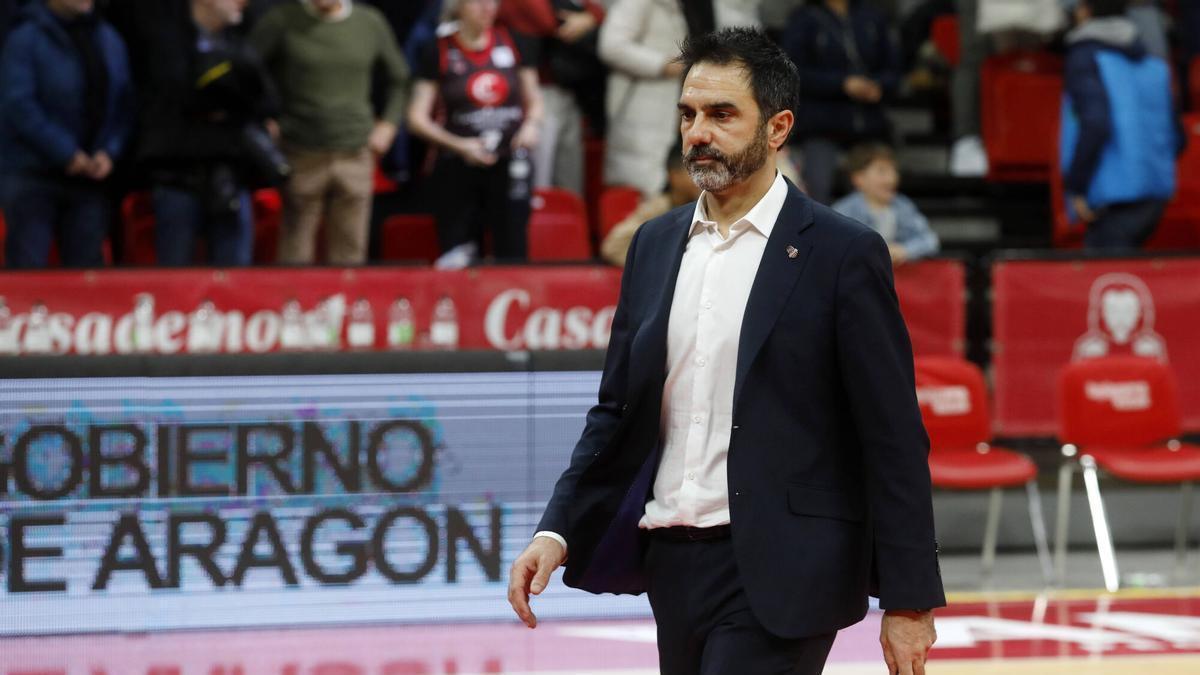 Jesús Ramírez, tras la derrota ante el Tenerife.