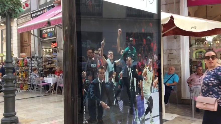 La Eurocup del Unicaja, en calle Larios