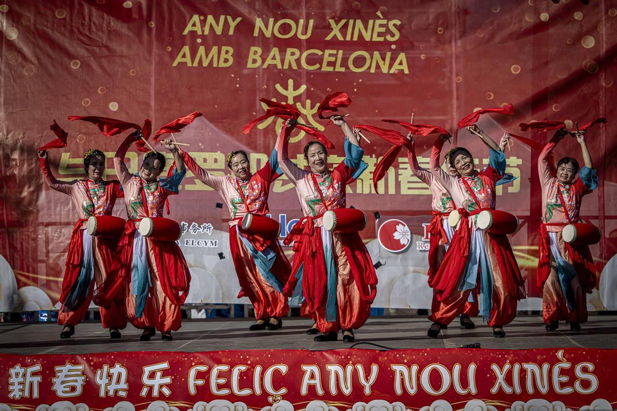 Barcelona celebra el Año Nuevo Chino en Barcelona