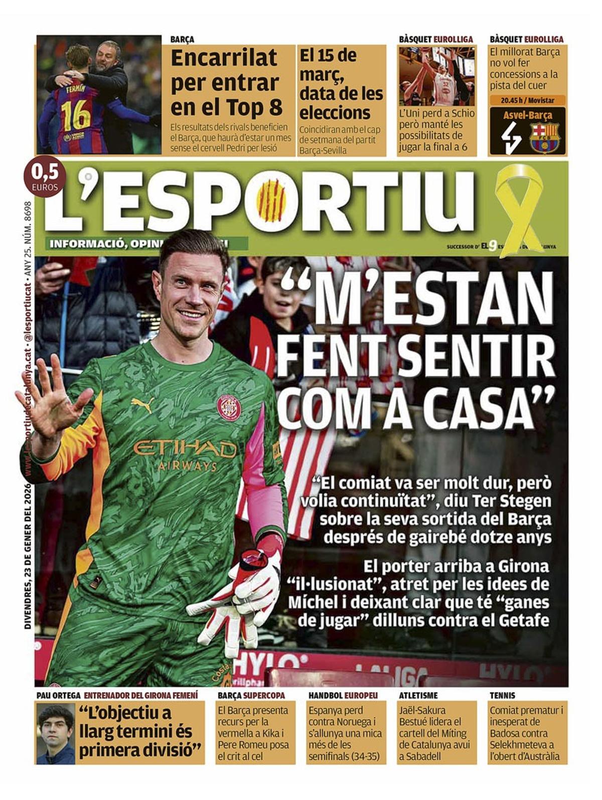 Las portadas de la prensa deportiva de hoy