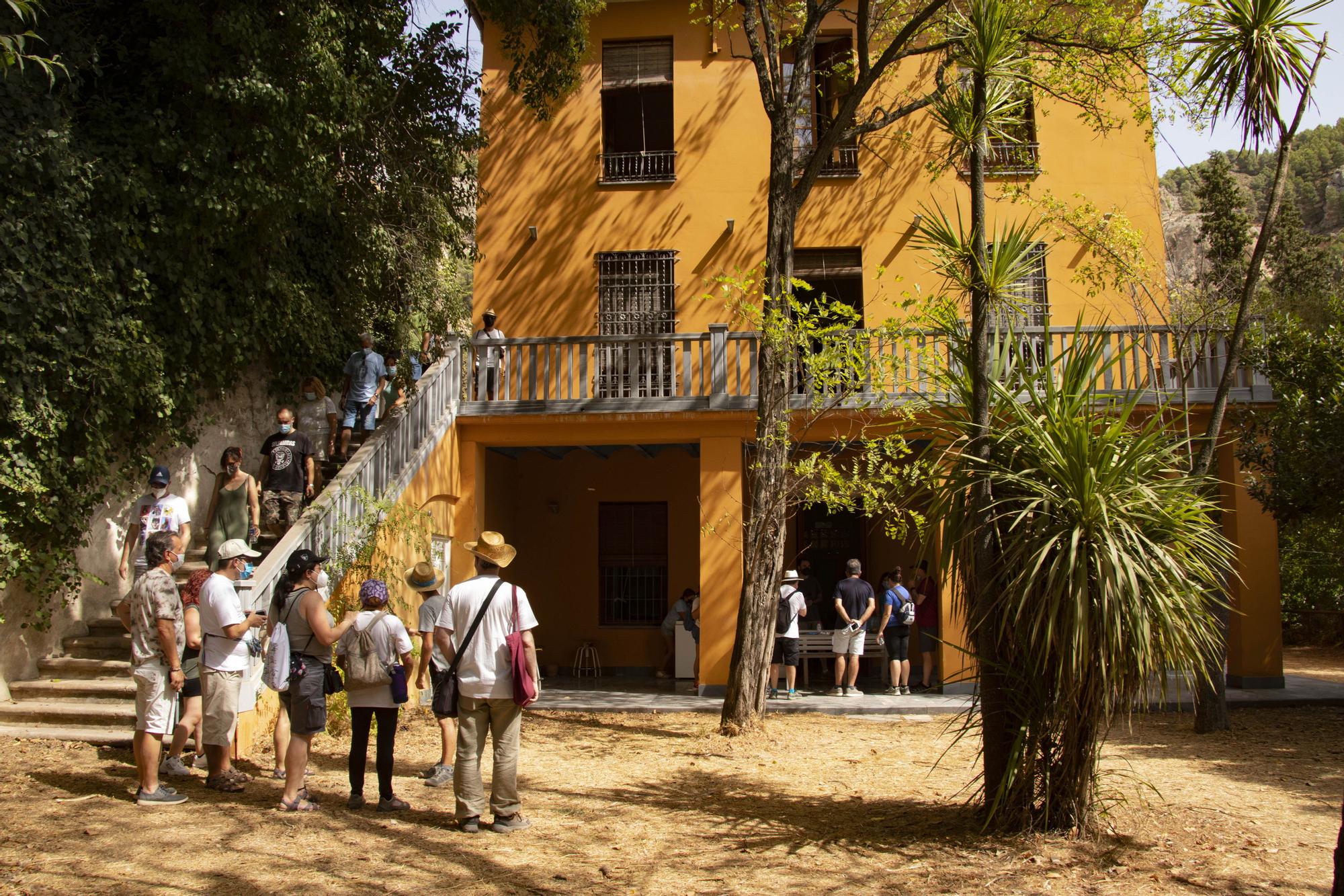 Día de visitas en las excavaciones del Salt en Alcoy