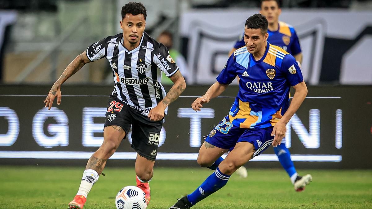 Un lance del Atlético Mineiro - Boca Juniors de la Libertadores.