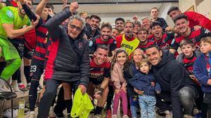 Alegría en el vestuario del Reus FCR