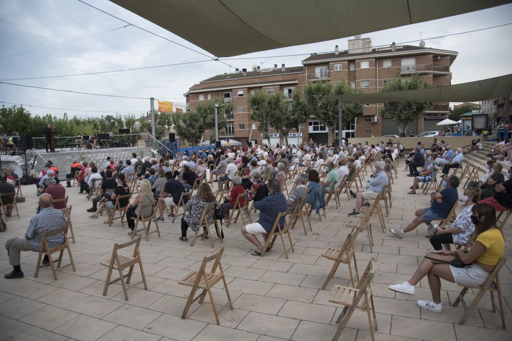 Homenatge a les 33 persones mortes per covid a Sant Joan