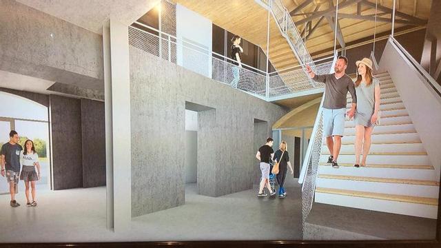 Imagen virtual de la planta baja de las casas de Son Ametler.