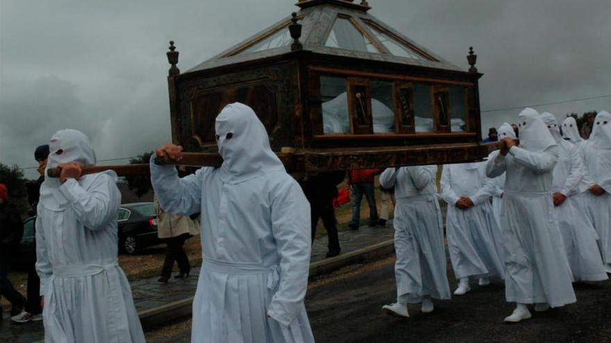 Semana Santa de Bercianos de Aliste, uno de los valores más representativos de la comarca natural. |