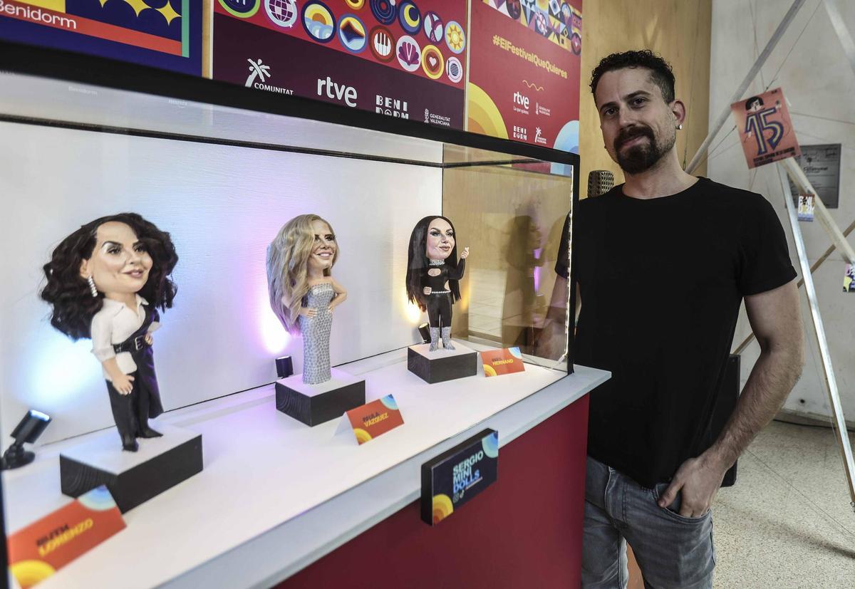 Así se crean las "minidolls" de las presentadoras y ganadoras del Benidorm Fest