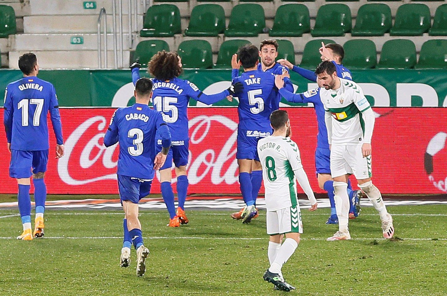 Elche 1 - Getafe 3: El Elche se desangra