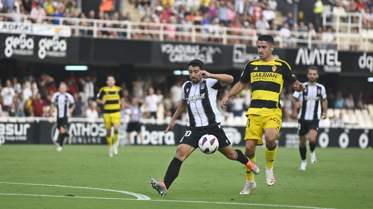 FC Cartagena - Real Zaragoza en imágenes.