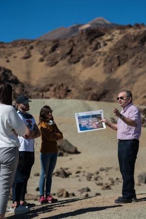 El Teide visto con gafas de realidad virtual