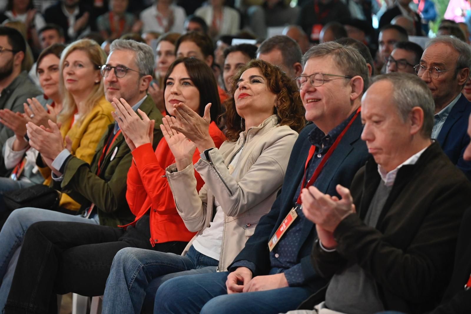 Segunda jornada del congreso del PSPV en Benicàssim