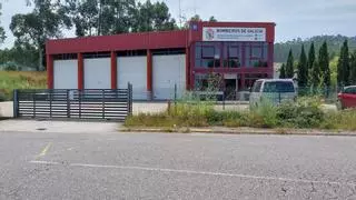 El parque de bomberos de O Morrazo, cerrado toda la noche de San Xoán