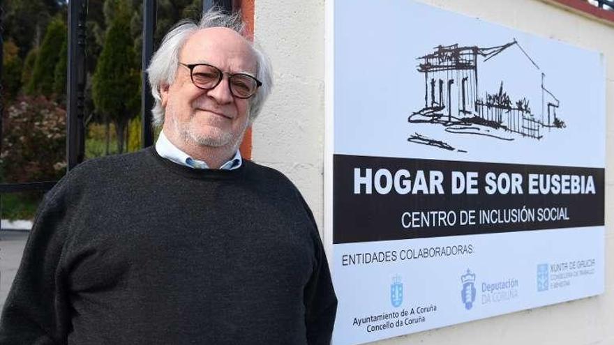 Diego Utrera, director del Hogar de Sor Eusebia.