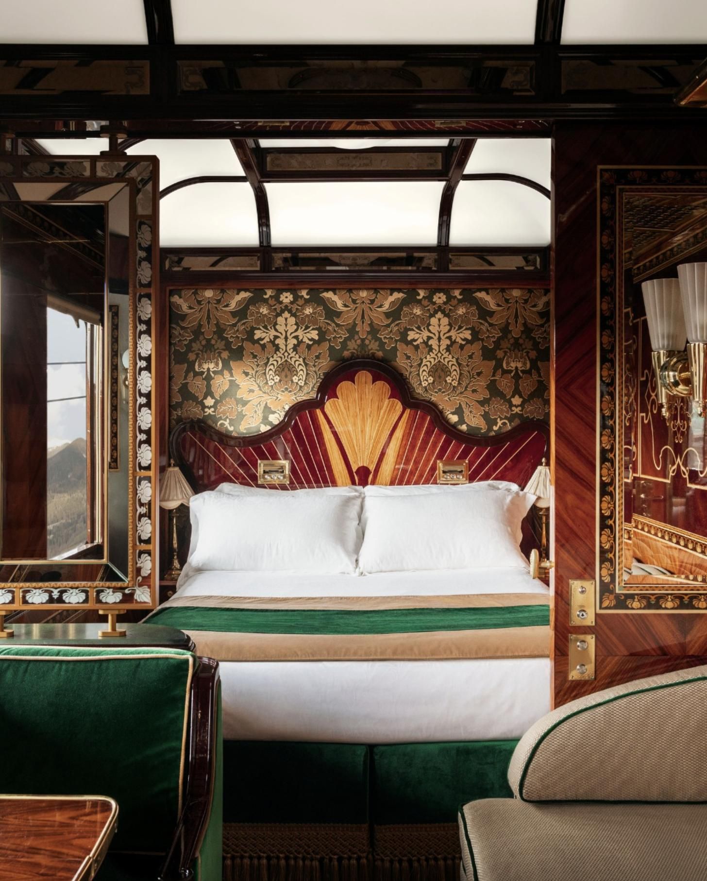 No hay otro tren igual: puro lujo Art Decó.