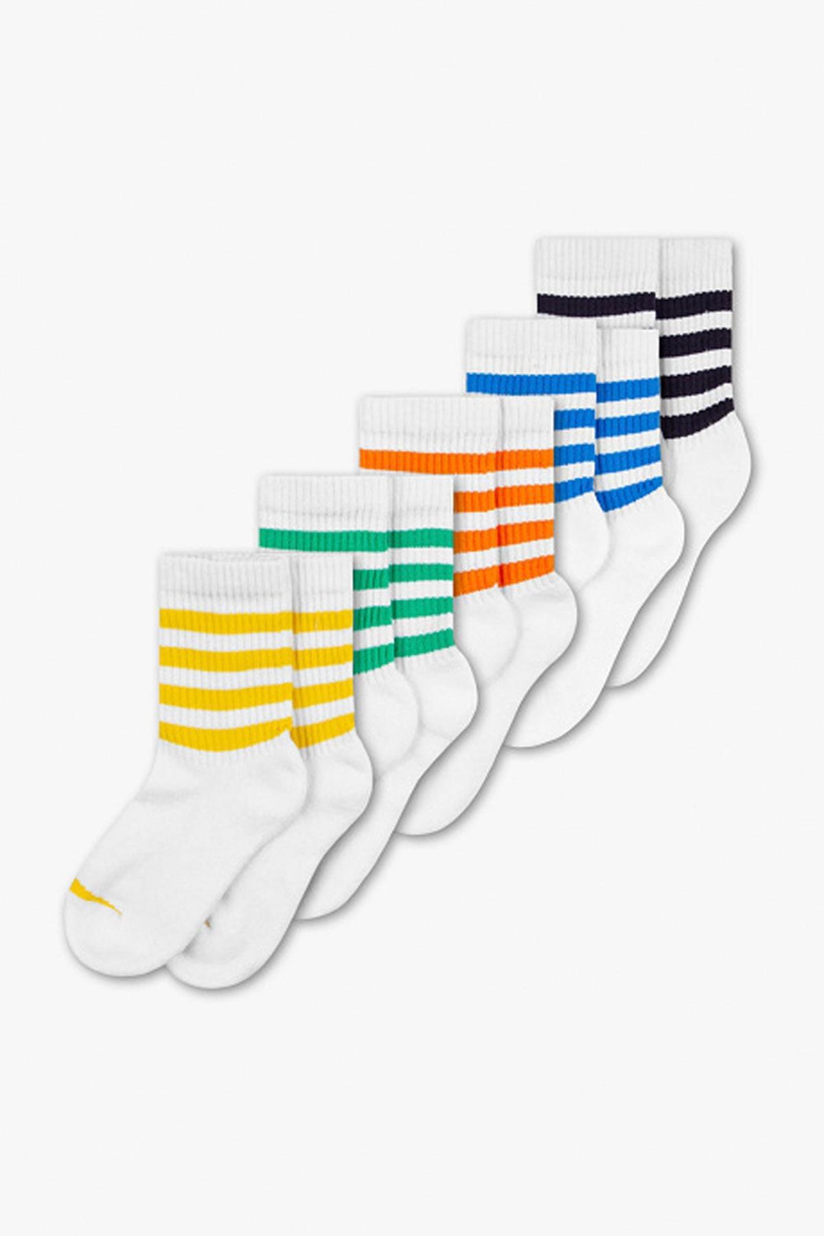 Calcetines de rayas de C&A (precio: 8 euros)