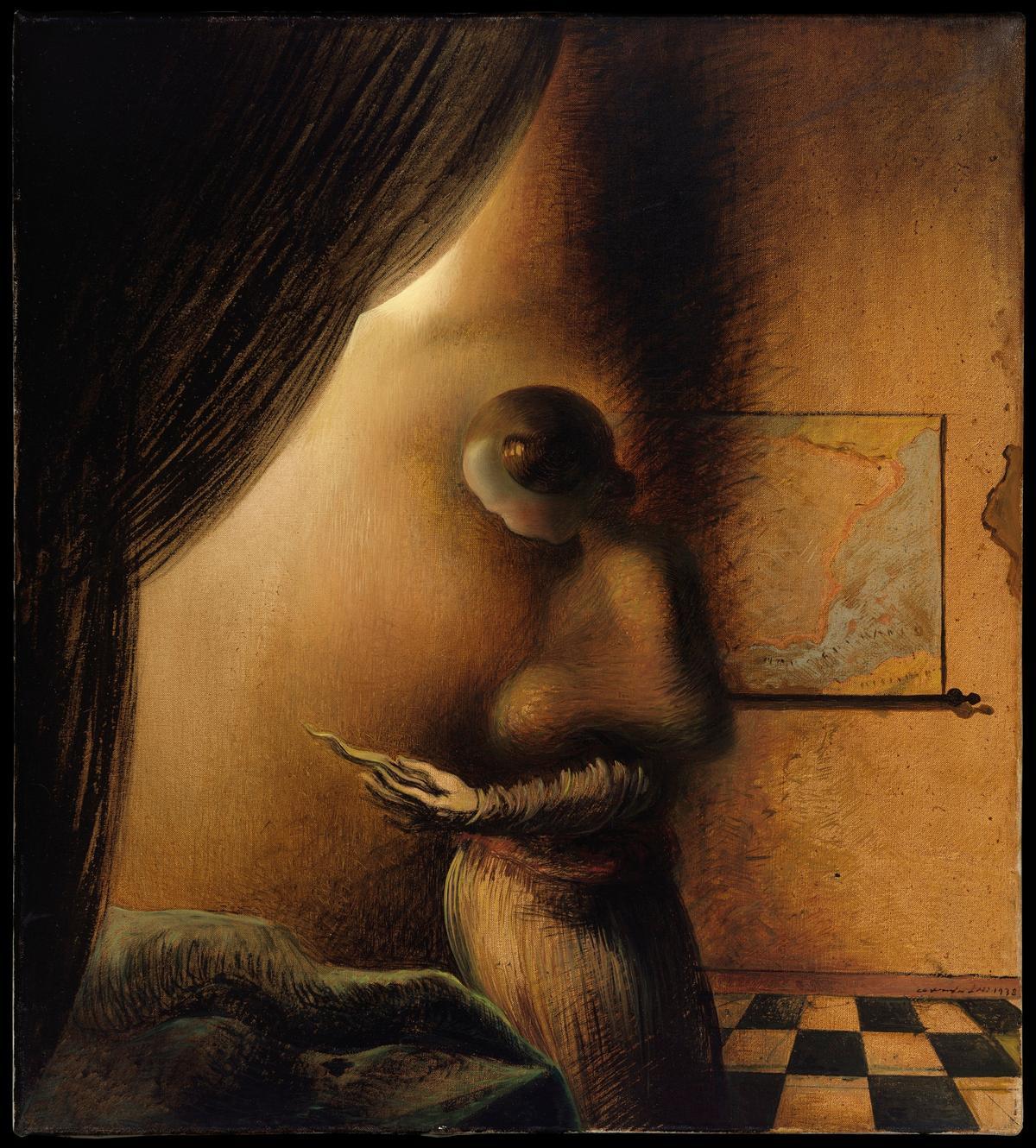 Obra 'La imatge desapareix' de Salvador Dalí.