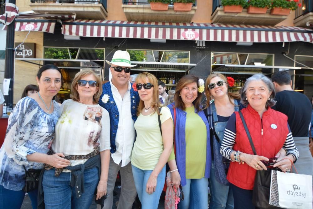 Ambiente y Photocall en la Plaza de las Flores