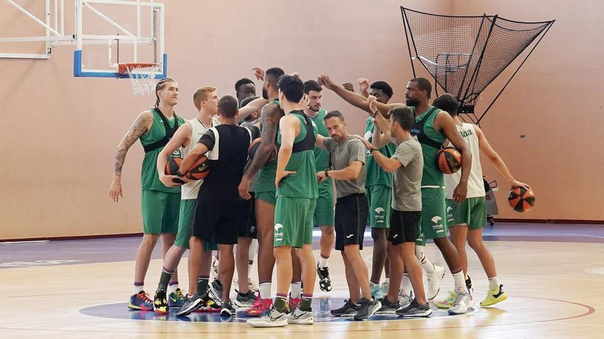 La pretemporada del Unicaja empieza a coger forma