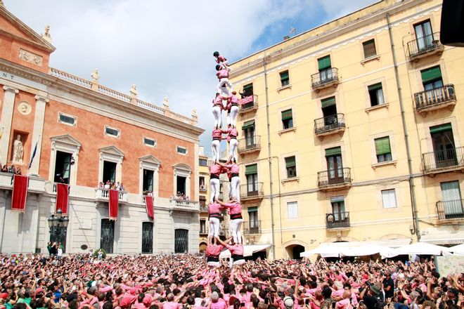El 4 de 9 sense folre de la Colla Vella, aquest diumenge a Tarragona.