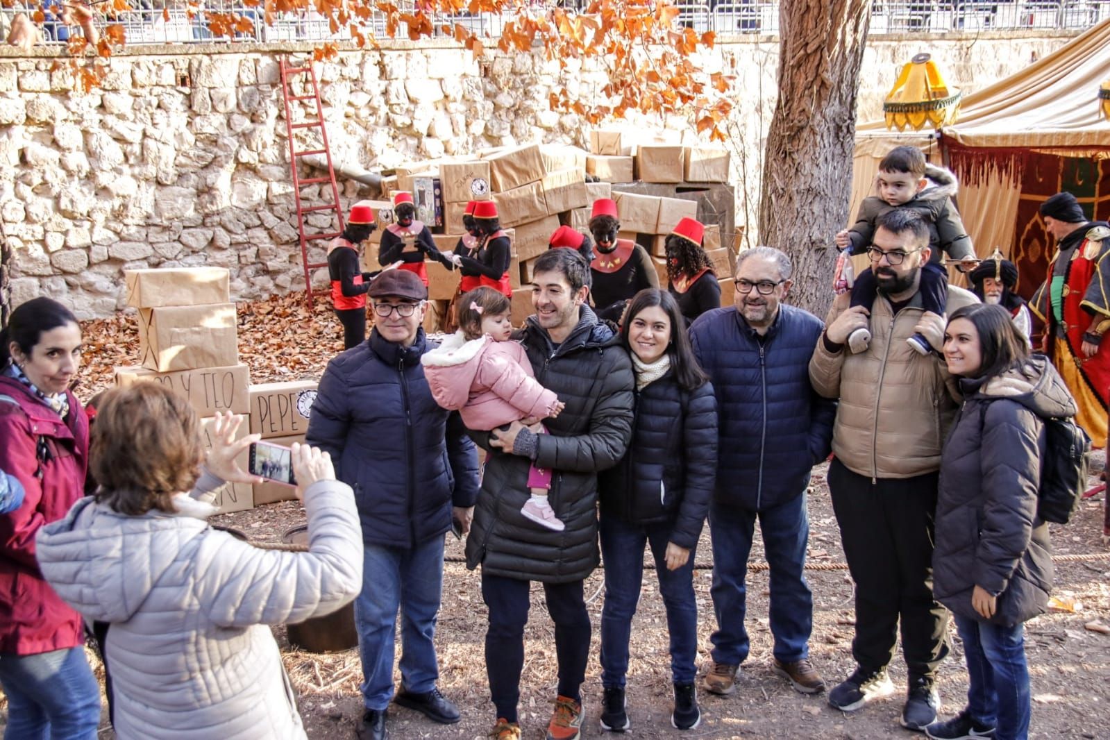 El Campamento Real de Alcoy ya tiene todo preparado para la llegada de los Reyes Magos