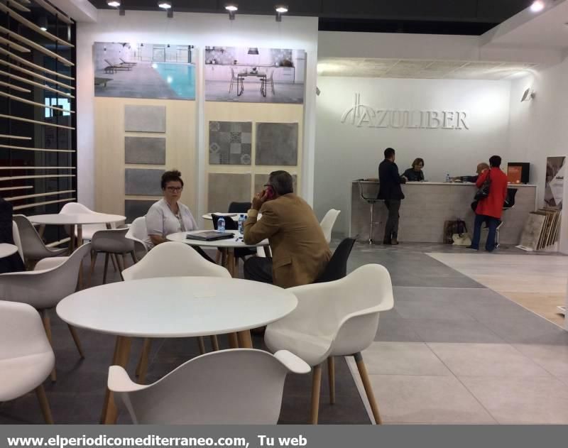 Azuliber, en la feria de Cersaie