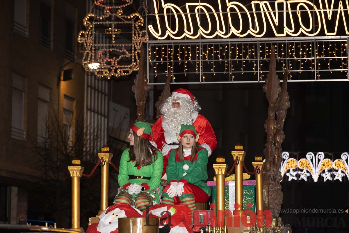 Cabalgata de Papa Noel en Caravaca