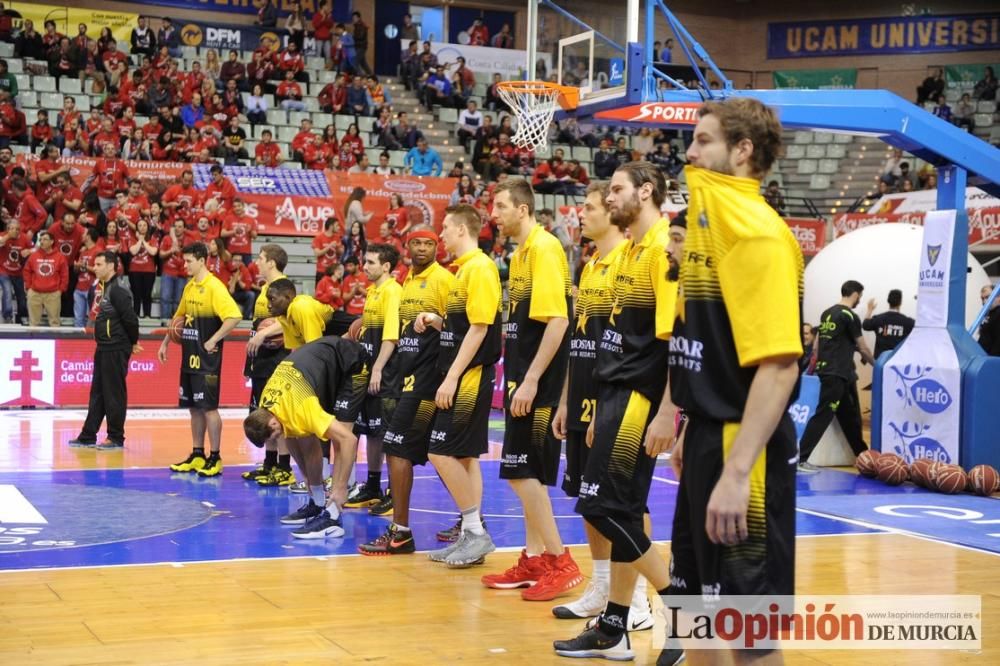 Partido entre el UCAM CB Mucia y el Iberostar