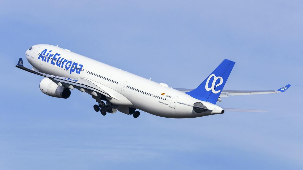 Imagen de un avión de la compañía Air Europa